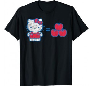 Hello Kitty Weighs Three Apples T-Shirt